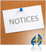 Changes and Notices